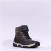 Rieker Knitted Cuff Laced Ankle Boot - Brown Combi